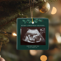 Oma Merry Christmas Pregnancy Baby Ultrasound