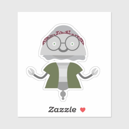 Oma Mia Aufkleber (Blatt)