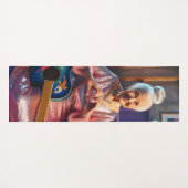 Oma mit den Herzen Yogamatte (Rückseite (Horizontal))