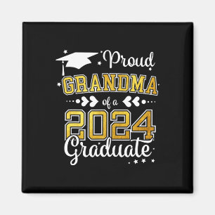 Oma mit einer Cl von 2024 Graduate 2024 Senior 202 Magnet