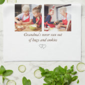 Oma modern 4 Foto Geschirrtuch (Gefaltet)