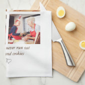 Oma modern 4 Foto Geschirrtuch (Viertel Falte)