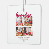 Oma modern 4 Foto Zitat Keramikornament (Links)