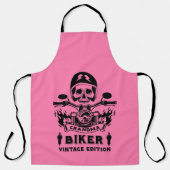 Oma Motorbike Rider Schürze (Vorderseite)