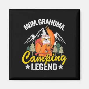 Oma Mutter Camping Legende Wohnmobil Camper Faulti Magnet