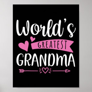 Oma Mütter Day World's größte Oma Design Poster