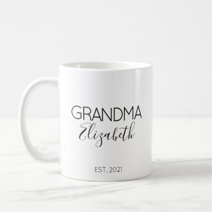 Oma Name Schwangerschaft Ankündigung Geschenk Kaffeetasse