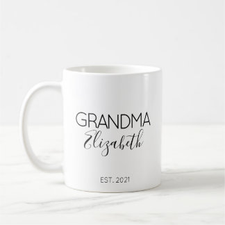 Oma Name Schwangerschaftsankündigung Geschenk Kaffeetasse