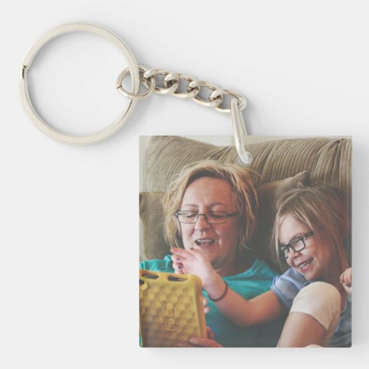 Oma Nana Mema Benutzerdefiniertes Foto Erstellen S Schlüsselanhänger (Vorderseite)