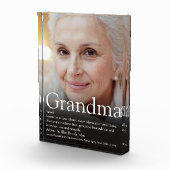 Oma Nana Modern Fun Definition Fotoblock (Rechts)