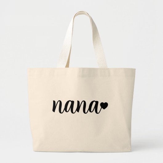 Oma Nana Muttertags Geburtstagsgeschenke Jumbo Stoffbeutel (Vorne)