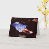 Oma Napping Karte (Gelbe Blume)