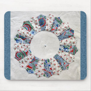 Oma Nellies Quilt - Block #1 Mousepad