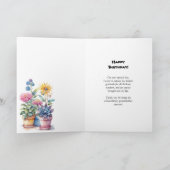 Oma Niedlich Garden Blume Geburtstag Karte (Innenseite)