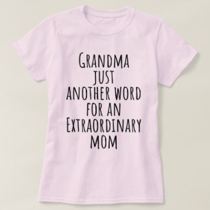 Oma nur ein anderes Wort für außergewöhnliche Mama T-Shirt