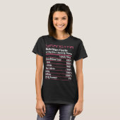 Oma Nutrition Fakten T-Shirt (Vorne ganz)