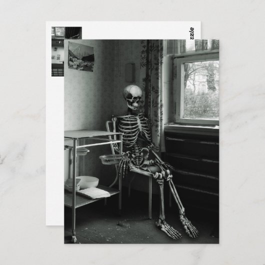 Oma Ō noch auf den Arzt Postkarte (Vorne/Hinten)