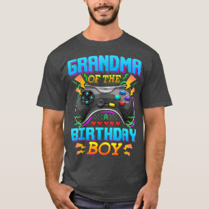 Oma of the Birthday Boy Gamer Level Unlocks V T-Shirt