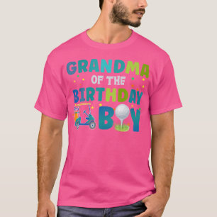 Oma of the Birthday Boy Golf Themed Matching P T-Shirt