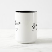 Oma offenbart den Osten. Jahr Minimalistisch Schwa Tasse (Zentrum)