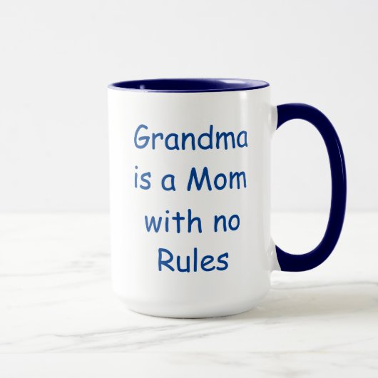 Oma Oma Coffee Tee Cup Tasse (Rechts)