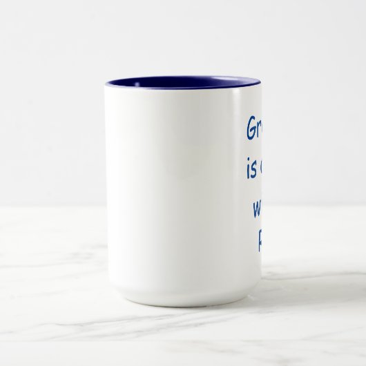 Oma Oma Coffee Tee Cup Tasse (Zentrum)