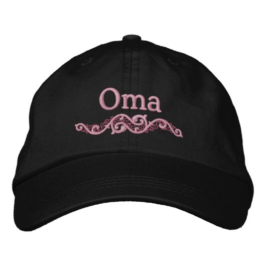 Oma Oma Custom StickHat Bestickte Kappe (Vorderseite)