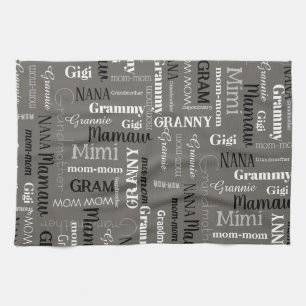 Oma Oma Küchentücher ihr Spitzname