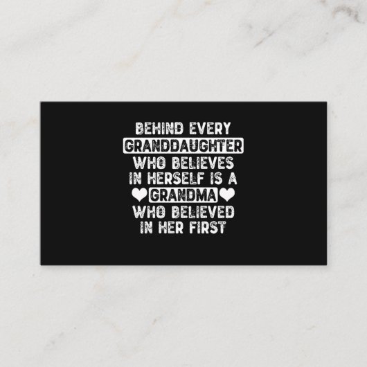 Oma & Oma Visitenkarte (Vorderseite)