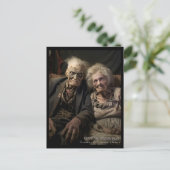 Oma & Opa Claxson Postkarte (Stehend Vorderseite)
