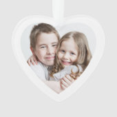 Oma Opa Foto Weihnachten Ornament (Vorderseite)