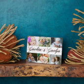 Oma & Opa FotoCollage Fotoplatte (Seite)