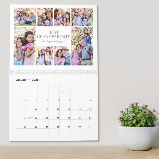 Oma Opa Fotocollage-Kalender Kalender