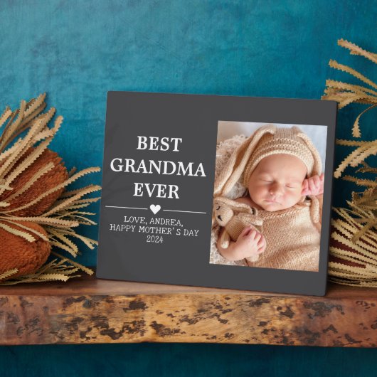 Oma, Opa, Großelterntag Fotoplatte (Seite)