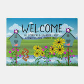 Oma & Opa Nest Fußmatte (Vorderseite)