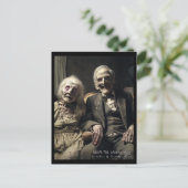 Oma & Opa Pizzi Postkarte (Stehend Vorderseite)