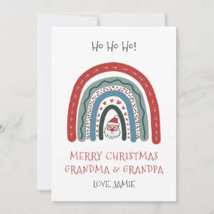 Oma Opa Weihnachtskarte Feiertagskarte
