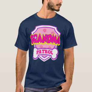 Oma Patrol Dog Funny Geschenk Geburtstagsparty T-Shirt