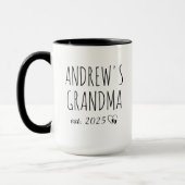 Oma Personalisiert Tasse (Links)