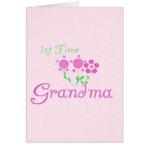 Oma-Pink-Blume zum ersten Mal