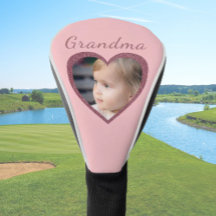Oma Pink Hearts Custom Grandkid Foto