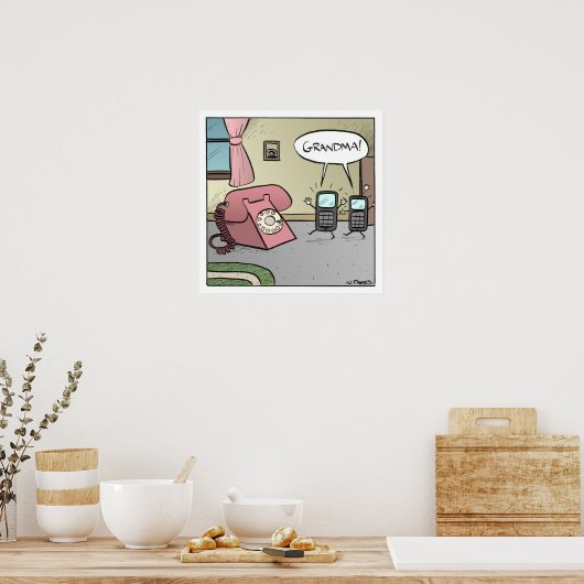 Oma! Poster (Küche)