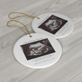 Oma Pregnancy Ankündigung Weihnachten Keepake Keramik Ornament