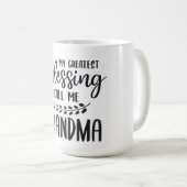 Oma Quote Coffee Tasse (VorderseiteRechts)