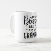Oma Quote Coffee Tasse (Vorderseite Links)