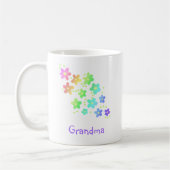 Oma Rainbow Blume Tasse (Links)