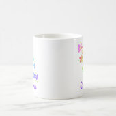 Oma Rainbow Blume Tasse (Mittel)
