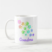 Oma Rainbow Blume Tasse (Links)