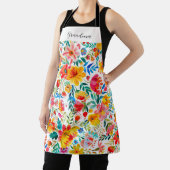 Oma Red Fiesta Floral Schürze (InSitu)