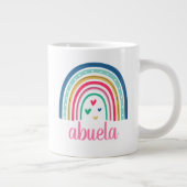 Oma Regenbogen Jumbo-Tasse (Rechts)
